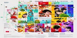 豆花视频2026暑期电影节直播预告，多部院线大片海报拼图，色彩鲜艳吸引眼球